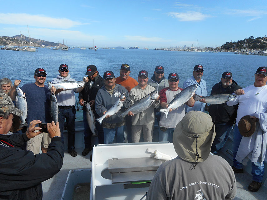 Veteran Salmon Fishing Trip.