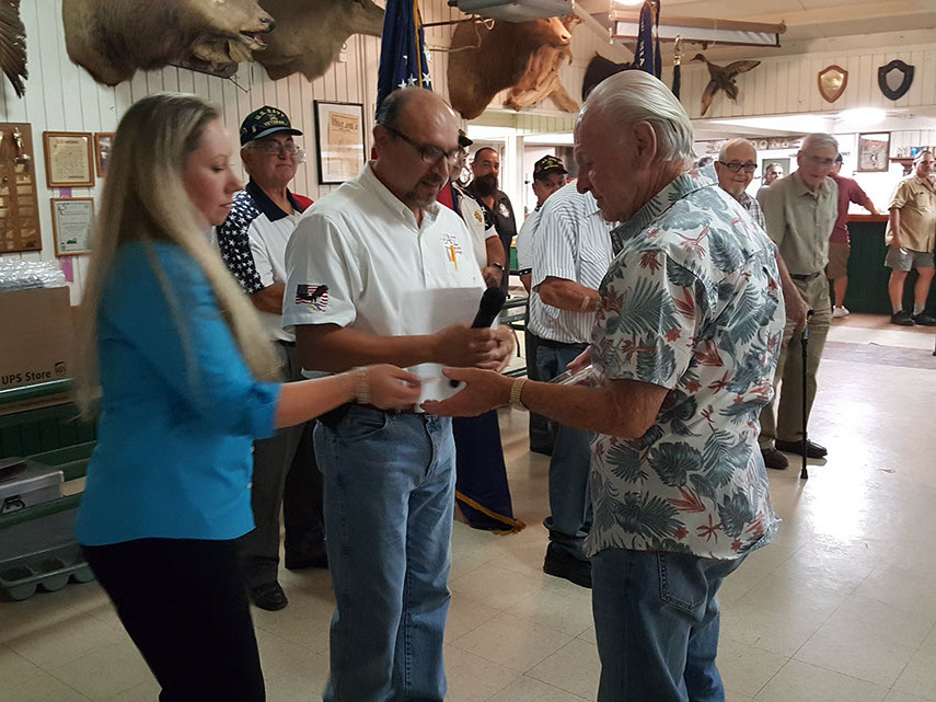 Stephanie Pereira, Rodney Torres and Korean Veteran (Merced) - James Murrell
