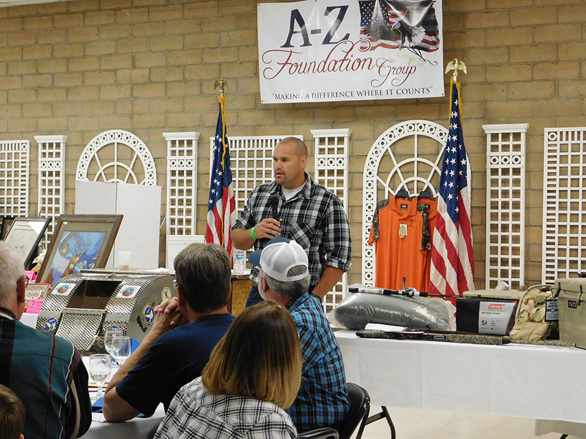 AZ Foundation Group Westside Outdoorsman banquet pictures.