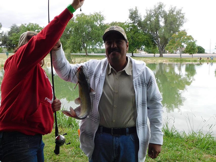 AZ Foundation Group Special needs fishing day.